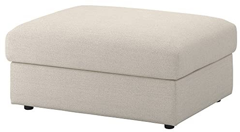 Generisch Fußbank,VIMLE Fußhocker mit Stauraum, Gunnared Beige