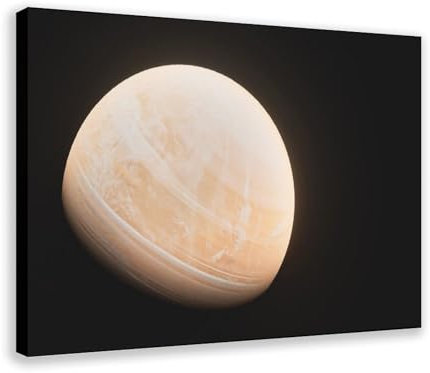 Venus Planet Poster Leinwand Poster Schlafzimmer Dekor Sport Landschaft Büro Zimmer Dekor Geschenkrahmen: 30 x 45 cm