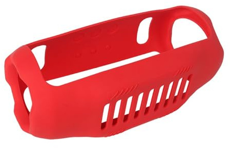 XinGeeek Silicone Cover Case for JBL Xtreme 4 Portable Bluetooth Speaker, Bluetooth Speaker Protective Case Rubber Carrying Pouch for JBL Xtreme4 Speaker (Red)