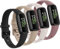 AK für Fitbit Inspire 3 Armband Damen Herren, 4 Stück Wasserdichtes TPU Ersatzarmbänder Klassisches Sport Verstellbarer Armband für Fitbit Inspire 3 Uhrenarmband