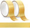 Ymapinc 2 Rollen Goldenes Klebeband, Goldenes Washi Tape Metallic Craft Dekoratives Klebeband Gold Selbstklebend Washi Tape Für Wanddekorationen Geschenkverpackung Scrapbooking(15mm x 5m)