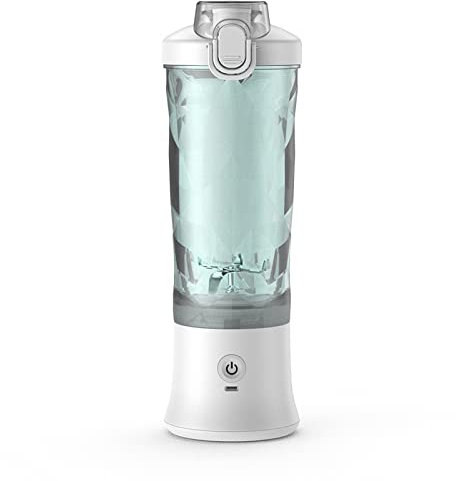 Yolispa Portable Smoothie Blender, 600ML mini Blender with Base, Rechargeable Personal Blender Juicer Cup, for Protein Shakes, Smoothies, Fresh Juice and Other Drinks