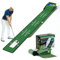 WildFun Tapis de Golf avec Portes et Miroir, Tapis de Golf pour Les Hommes Jouant au Golf à la Maison ou au Bureau
