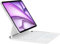 WINCHKING Teclado para iPad Air 11 M2 2024 – Magic Keyboard para iPad Air 11 M2 2024, Trackpad Multi-Touch,AZERTY Retroiluminación 7 colores, Weiß