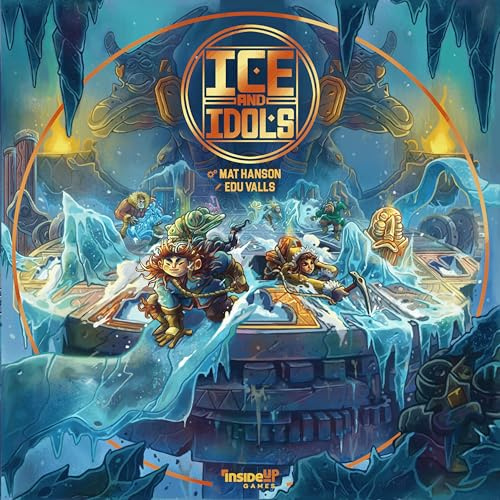 Inside Up Games | Ice and Idols | Board Game | Ages 14+ | 2-4 Players | 30-60 Minutes Playing Time
