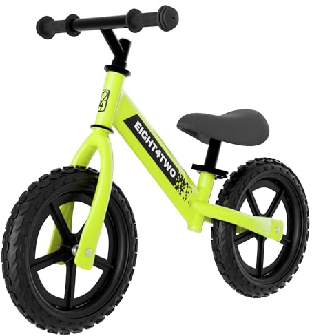 Laufrad ab 2 Jahre, Kinderlaufrad 12 Zoll, Ultraleicht | Kinderlaufrad mit nur 2,9 kg, pannensicheren Rädern sowie verstellbarem Sattel und Lenker für Balance und Koordination