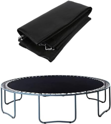 Trampolin Ersatz Sprungmatte Elastische Outdoor Matte für 4.0 m Rund Trampolin Trampolin Federabdeckung mit 80 Schnallen Trampolin Zubehör