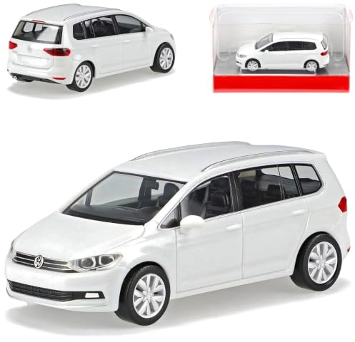 Generisch Volkwagen T*o*u*r*a*n II Weiss Ab 2015 H0 1/87 Herpa Modell Auto