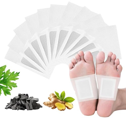 120 Pezzi Cerotti Detox Piedi, Principi Attivi Naturali Detox Per Piedi, Patch Detox Piedi Notte Per Rimuovere Tossine, Alleviare Lo Stress e Favorire La Circolazione, Cerotti Disintossicanti