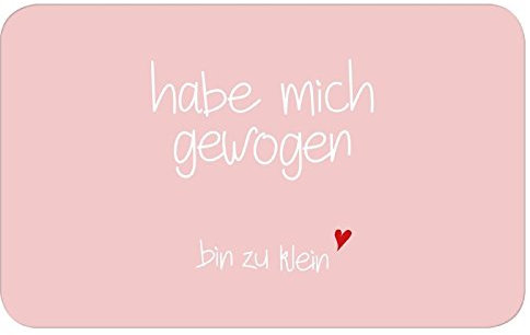 Mea-Living BrettchenHabe mich gewogen