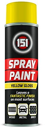 300ml 151 Spray Paint Yellow