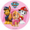 Tortenaufleger Tortenfoto Aufleger Foto kompatibel mit Paw Patrol (20) rund ca. 20 cm *NEU*OVP*