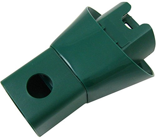 McFilter I Elektro-Adapter I Oval auf Wappen I mit Stromdurchführung I geeignet für Vorwerk Kobold 130, 131, 135, 136, 140, 150 und Tiger 251, 252, 260, 265, 270
