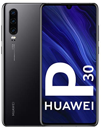 Huawei P30 - Smartphone de 6.1 (Kirin 980 Octa-Core de 2.6GHz, RAM de 6 GB, Memoria interna de 128 GB, cámara de 40 MP, Android) Color Negro [Versión española]