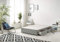 Bed Centre Flexby Divan Bed Base Only with 2 Drawers (Same Side), No Headboard - Available in 3FT, 4FT, 5FT & 6FT (3FT Single, Tweed Grey Fabric)