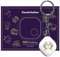 Nutale Localisateur D'objets de Clé Portefeuilles, Key Finder Anti-Perte Téléphone Chercheur Alarme Trouve-clés, avec Porte Clés Localisateur et Traqueur Sonore pour Retrouver Clés (Cancer)