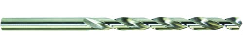 PTG 434050380 PROFILINE-ECOTEC HSS-Co5 Spiralbohrer, DIN 340, Typ N, Rechts, Blanke Ausführung, 130° Spitzenwinkel, 3.8mm Nenn-Durchmesser, 78mm Flötenlänge, 119mm Länge