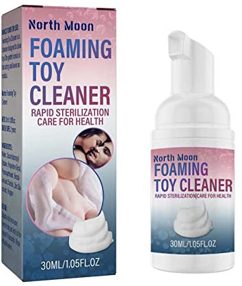 IUNSER Adult Toy Foam Cleaner Dry Cleaner Cleaning Decontamination Mild And Non Irritating Foam Toy Cleaner 30ml Lancing Device (A, One Size)