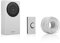 Kit de Sonnette Byron DBW-24031 - Bouton, Carillon et câble - 90 DB