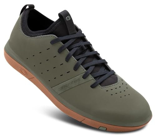 Crankbrothers Unisex's Stamp Street Sneaker, Camo Green Gum, 42 2/3 EU