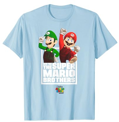 The Super Mario Bros. Movie The Super Mario Bros. Portrait T-Shirt
