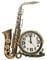 Homoyoyo Retro Saxophon Alarm Clock Vintage Dekorative Wecker Für Schlafzimmer Batterie Zufälliger Farbe Als Für Stilvolle Raumgestaltung