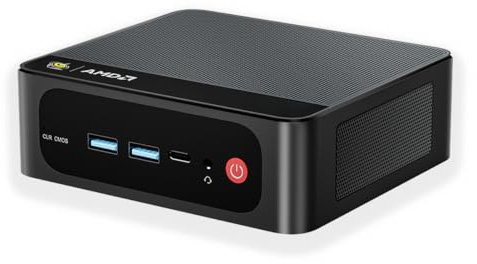 Beelink Mini PC AMD Ryzen 7 5825U(8C/16T,bis zu 4.5 GHz), SER5 Pro Mini Computer 32GB DDR4 1TB M.2 2280 PCIe3.0 SSD, 4K@60Hz Triple Output/WiFi 6/BT5.2/HDMI/DP/Type-C