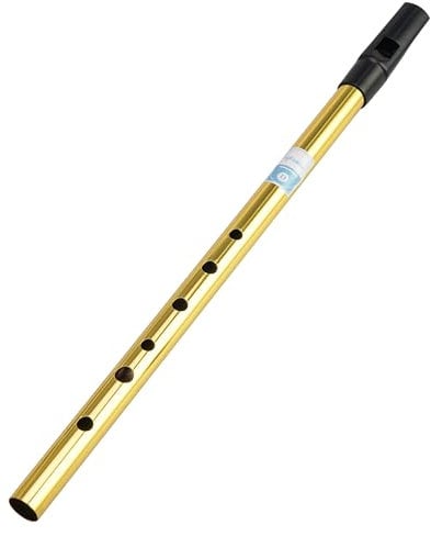 Sondery Sifflet irlandais Penny Whistle Tin Whistle Irish Whistle Clé de ré en laiton