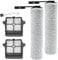 DianSung Spazzole Rullo + filtro per Tineco iFloor 5 Breeze Complete aspirapolvere per liquidi e asciutti Parti di ricambio, set di accessori 2 Rulli per spazzole + 2 Filtri