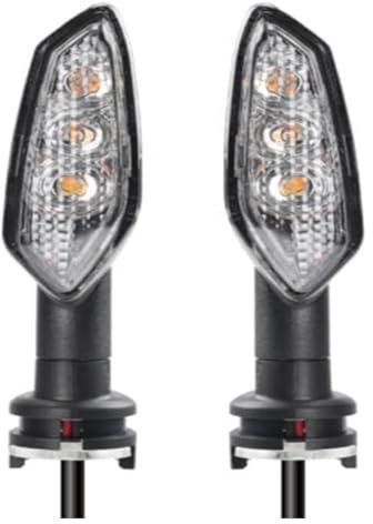 Ohocean Motorrad Blinker Lauflicht Für Yam&aha Für Tenere 700 XTZ700 XTZ XSR 900 700 155 125 XJ6 WR 250X 250R Bremslichter Motorrad 12V Blinker Kontrollleuchte