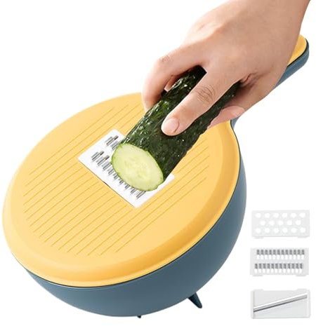 Coupe-légumes, hachoir à oignons | Hachoir à légumes amovible 6 en 1, hachoir à food dicer, hachoir à oignon multifonctionnel pour légumes, fromage, fruits