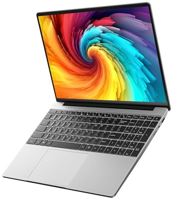 N-one Laptop 15,6 Zoll, N150 13. Generation bis zu 3,6 GHz, 16 GB RAM, 512 GB SSD, Digitale Tastatur FHD, Fingerabdruckleser Notebook für Unternehmen Studierende, 4K HDMI, Bluetooth, WiFi 5, QWERTY