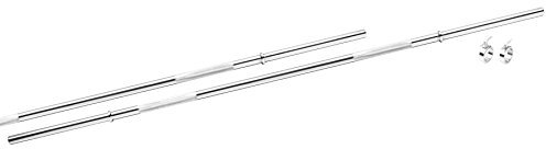 Bad Company Langhantelstange 183 cm Chrom inkl. Stellringen 30/31 mm