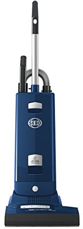 SEBO 91556GB Automatic X8 WideTrack, Upright vacuum, Navy Blue/Silver