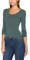 ONLY NOS Damen Onllive Love New LS O-Neck TOP NOOS Langarmshirt, per Pack Grün (Balsam Green Balsam Green), 34 (Herstellergröße: XS)