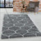 HomebyHome Shaggy Teppich Wohnzimmer 240 x 340 cm - Hochflor Teppich Skandi Design Grau Extra Weich und Flauschig - Bettvorleger Teppich für Schlafzimmer, Küchenläufer - Carpet, Halı, Kilim