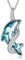 TOUPOP Delfin Halskette für Frauen s925 Sterling Silber Delfin Anhänger Schmuck, Delfin Kette für Frauen Delfin Geschenke Ozean Strand Thema Geburtstagsgeschenk für sie Mama Frau Freunde