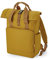 BagBase BG118L Recycled Twin Handle Roll-Top Laptop Backpack - Mustard