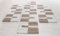 Carpettex Bettumrandung Schlafzimmer 3teilig Shaggy Teppich Hochflor Kariert Design Beige Bettset:2 mal 80x150 + 1 mal 100x200 - Bettvorleger Schlafzimmer Läufer Set Flauschiger Bettumrandung Teppich