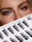 Wimpern-Cluster Wispy Cat Eye Einzelne Wimpernverlängerungen Natürliche Cluster-Wimpern 9-15MM DIY Wimpernverlängerung C Curl Wimpern-Cluster 7 Paare