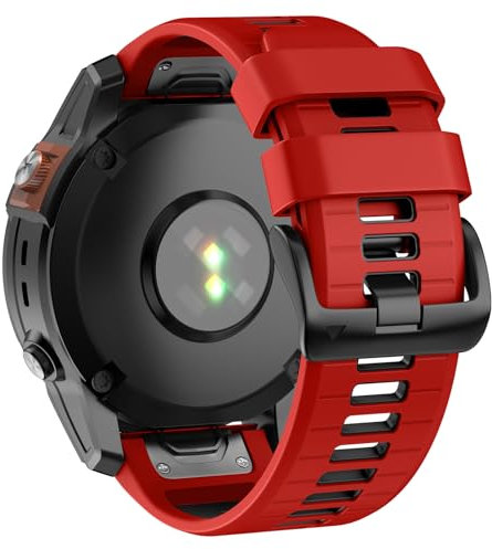 U-LIMVE Armband für Garmin Fenix 6 Pro/Fenix 6/Fenix 7/Fenix 7 Pro/Fenix 8 47mm/Fenix E/Fenix 5/Epix Pro 47mm, QuickFit 22mm Silikon Ersatzarmband