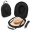 Kixnor Hutbox für Fedora, Panama, Cowboyhüte, Hartschalen-Reisehutetui mit Verstellbarem Schultergurt, Geschenkidee für Männer (M)
