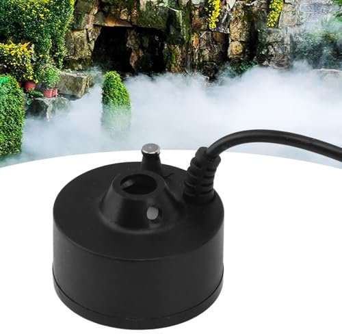 Topyond Vernebler,Mini Nebelmaschine,Ultraschall Nebelmaschine Für Pflanzen, DC 5 V, Wasserdichter Ultraschall-Teichnebel-Luftbefeuchter, Für Garten, Steingarten, Landschaft, Aquarium,Weihnachten