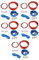 Healifty 5 Sets Amplifier Install Kit for Car Stereo Sub Wiring Kit Audio Systems