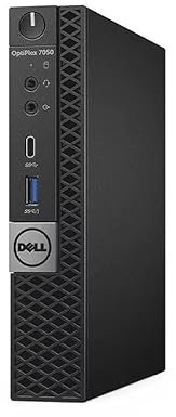 Dell Optiplex 7050 Micro Desktop Computer - Intel Core i5 7th Gen, 16GB DDR4 RAM, 1TB SSD Storage, 300Mbps USB WiFi Dongle, Windows 11 Pro Operating System (Renewed)