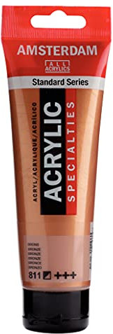 120ml - Specialities Amsterdam Metalic Acrylic Paint - Bronze