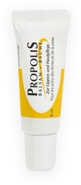 Propolis Balsam Tube Original – Mit Bio-Bienenwachs, Jojobaöl, Kamillenextrakt & Vitamin E – Beruhigt und pflegt Lippen, trockene & gereizte Hautstellen, 10ml