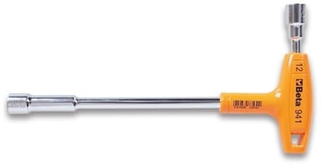 Beta 941 6-Point/12-Point T-Handle Socket Wrench, Metric 8mm x 8mm