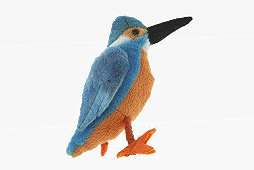 Cornelissen Stofftier Eisvogel 11 cm, Kuscheltier Plüschtier Vogel Vögel Gartenvogel