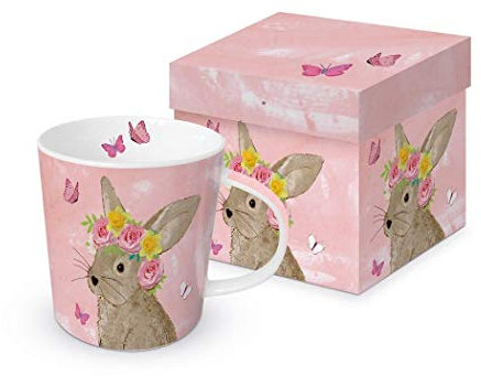 Unbekannt Tasse Henkelbecher Hase